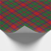 Carrick Tartan Geschenkpapier (Ecke)