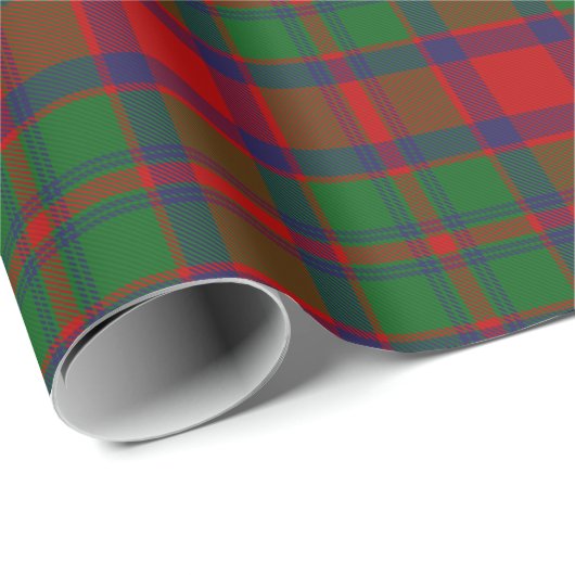 Carrick Tartan Geschenkpapier (Rolleneckpunkt)