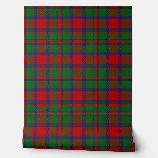 Carrick Tartan Kariert Scottish Clan Tapete (Abrollen)