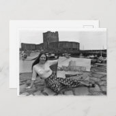 Carrickfergus Schloss Postkarte (Vorne/Hinten)