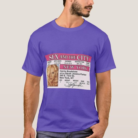 carrie bradshaw satc id freunde T-Shirt (Vorderseite)