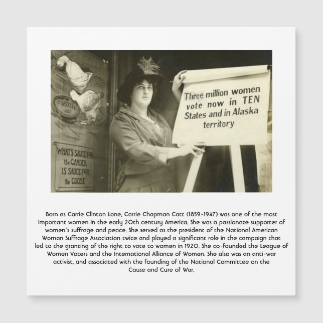 Carrie Catt Magnetkarte (Vorderseite)