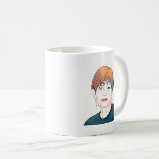 Carrie Fisher Kaffeetasse (VorderseiteRechts)