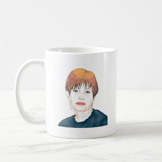 Carrie Fisher Kaffeetasse (Links)