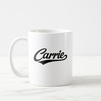 Carrie name first last family gifts kaffeetasse