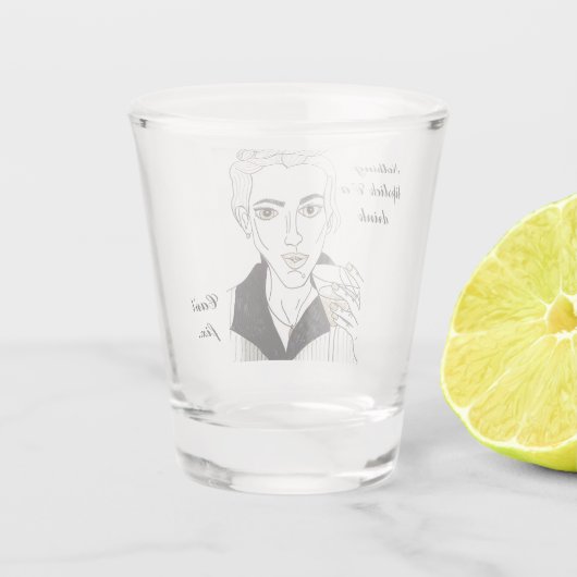 Carrie  schnapsglas (Rückseite)