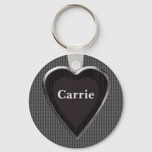 Carrie Stole My Heart Keychain Schlüsselanhänger (Vorderseite)