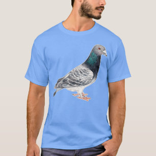 Carrier Pigeon Bird Art Zeichnend T-Shirt