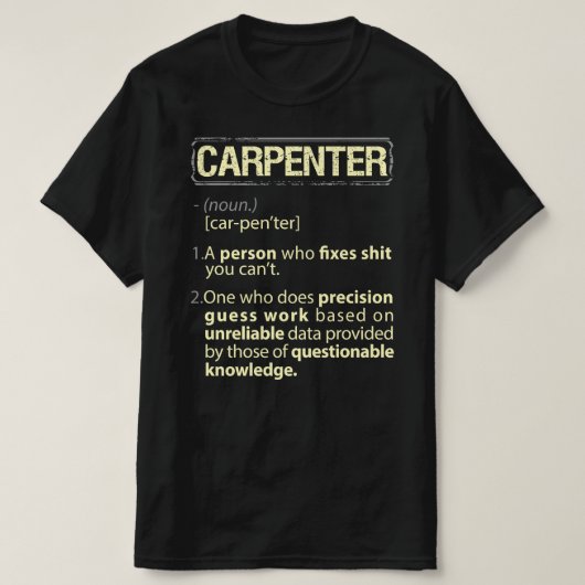 Carrier Real American Definition T-Shirt (Design vorne)