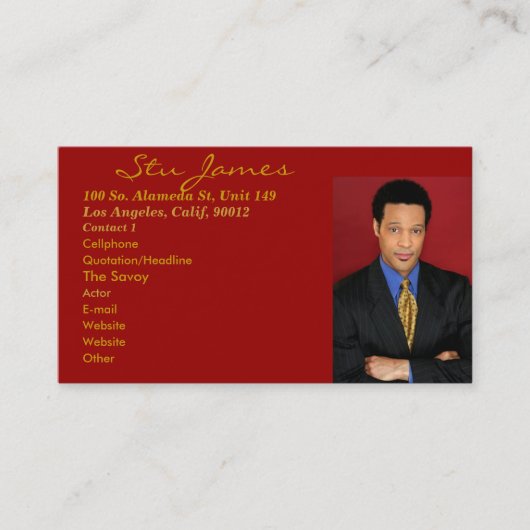 Carrier/Talent_ Visitenkarte (Vorderseite)