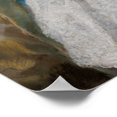 Carriera - Ein Gentleman in einem Gold Gemustert C Poster (Ecke)