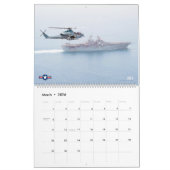 CARRIERS! - Luftfahrtunternehmen der US-Marine Kalender (Mär 2026)