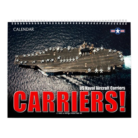CARRIERS! - Luftfahrtunternehmen der US-Marine Kalender (Titelbild)