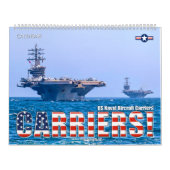 CARRIERS! - Luftfahrtunternehmen der US-Marine Kalender (Titelbild)