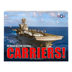 CARRIERS! - Luftfahrtunternehmen der US-Marine Kalender