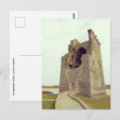 Carrigafoyle Castle, Irland Postkarte (Vorne/Hinten)