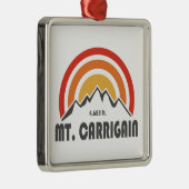 Carrigain New Hampshire Ornament Aus Metall (Rechts)