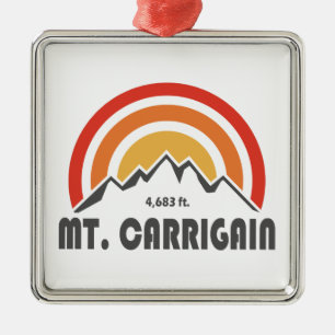 Carrigain New Hampshire Ornament Aus Metall