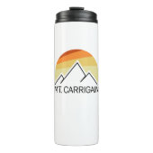 Carrigain New Hampshire Retro Thermosbecher (Vorderseite)
