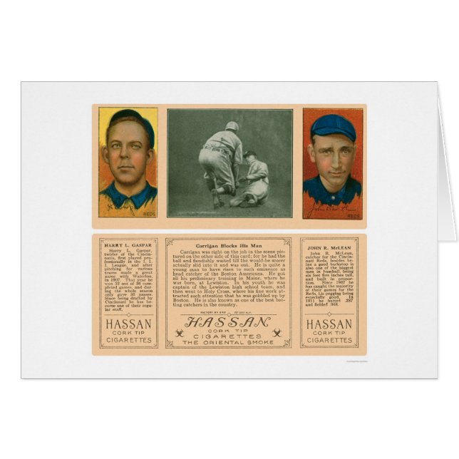 Carrigan Blocks Red Sox Baseball 1912 (Vorderseite (Horizontal))