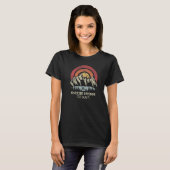 Carrizo Springs Texas Mountain Sunset Sunrise Kaya T-Shirt (Vorne ganz)
