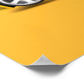 Carro Amarelo Poster (Ecke)