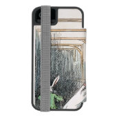 Carroll: Alice, 1865 Incipio iPhone Geldbeutel-Hülle (Folio Rückseite)