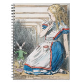 Carroll: Alice, 1865 Notizblock (Vorderseite)
