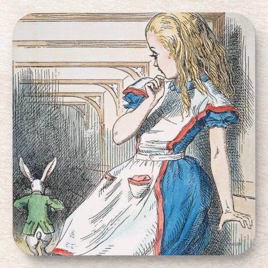 Carroll: Alice, 1865 Untersetzer (Vorderseite)