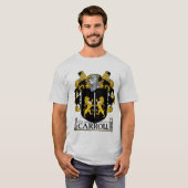 Carroll-Clan-Wappen T-Shirt (Vorne ganz)