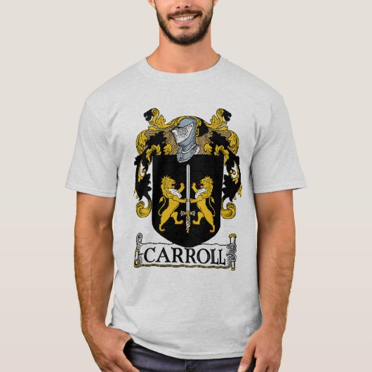 Carroll-Clan-Wappen T-Shirt (Vorderseite)