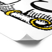 Carroll Coat of Arms Canvas Print Poster (Ecke)