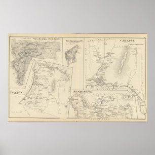 Carroll, Coos Co Poster