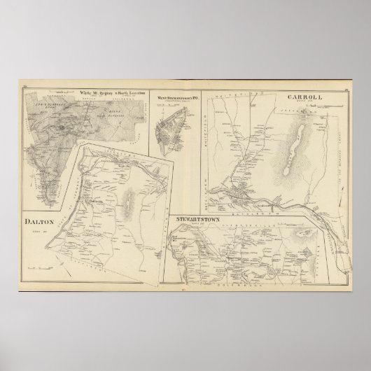 Carroll, Coos Co Poster (Vorne)