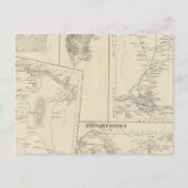 Carroll, Coos Co Postkarte (Vorderseite)