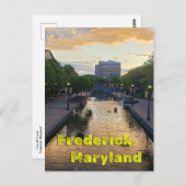 Carroll Creek Frederick Maryland #5 Postkarte (Vorne/Hinten)