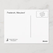 Carroll Creek Linear Park Postkarte (Rückseite)