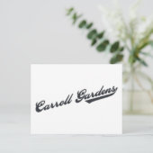 Carroll Gardens Postkarte (Stehend Vorderseite)