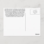 Carroll Landkreis Courthouse - Huntingdon, TN Postkarte (Rückseite)