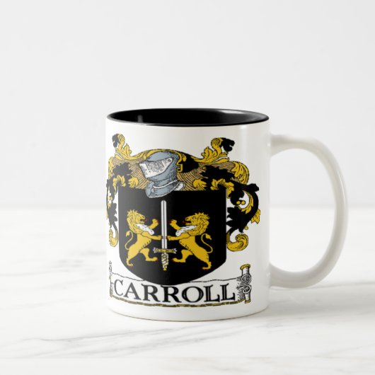 Carroll-Wappen Tasse (Rechts)