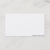 Carrolls Landschaftsgestaltung Visitenkarte (Rückseite)