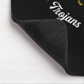 Carrollton Trojans Logo Halbherz Slogan Hs Mousepad (Ecke)
