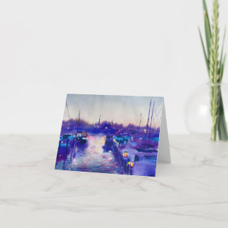 Carrols Creek Sunset: Notecard Karte