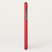 CARRON - Gepäck - Funny Red Case-Mate iPhone Hülle (Hinten/Links)