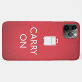 CARRON - Gepäck - Funny Red Case-Mate iPhone Hülle (Rückseite (Horizontal))