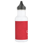 CARRON - Gepäck - Funny Red Edelstahlflasche (Links)