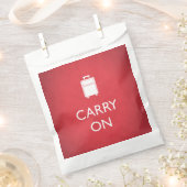 CARRON - Gepäck - Funny Red Geschenktütchen (Ausgeschnitten)