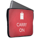 CARRON - Gepäck - Funny Red Laptop Sleeve (Vorne Rechts)