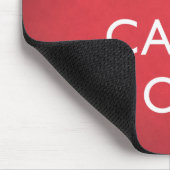 CARRON - Gepäck - Funny Red Mousepad (Ecke)