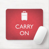 CARRON - Gepäck - Funny Red Mousepad (Mit Mouse)